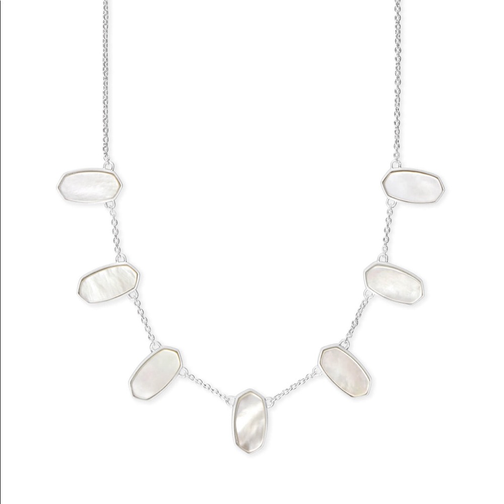 Meadow Bright Silver Statement Necklace